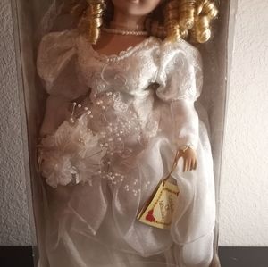 Genuine Fine Bisque Porcelain Doll Collector's Choice NIB Limited Edition